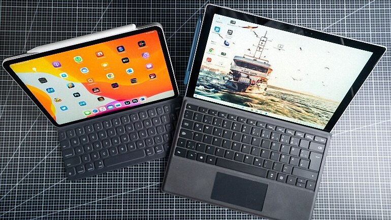 Laptop hay iPad để làm văn phòng sẽ chất lượng hơn?