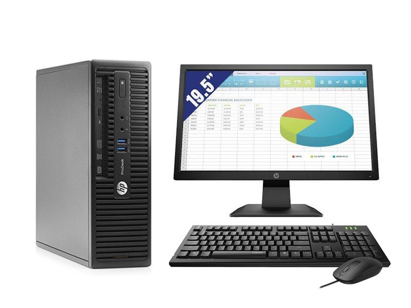 BỘ MÁY HP i5-6500/8G/120G/MÀN 19.5