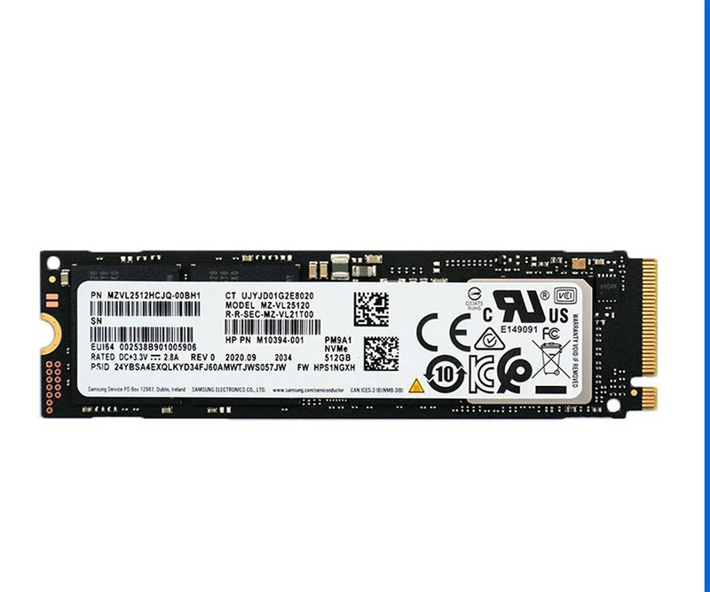 SSD Samsung PM9A1 512GB M.2 NVMe PCIe Gen 4